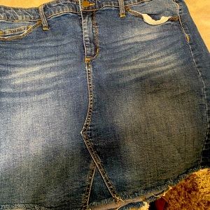 Denim skirt